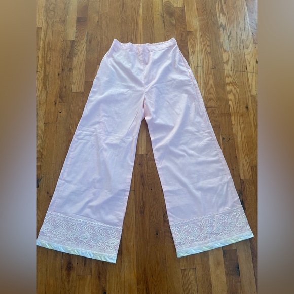 Kurta pant set , Pakistani Style suit, Pink suit set, Diwali outfit, IndianKurta - Picture 3 of 17